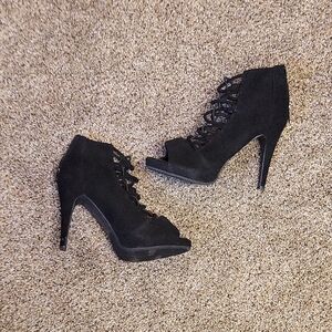 Elegant Black Women's Heels